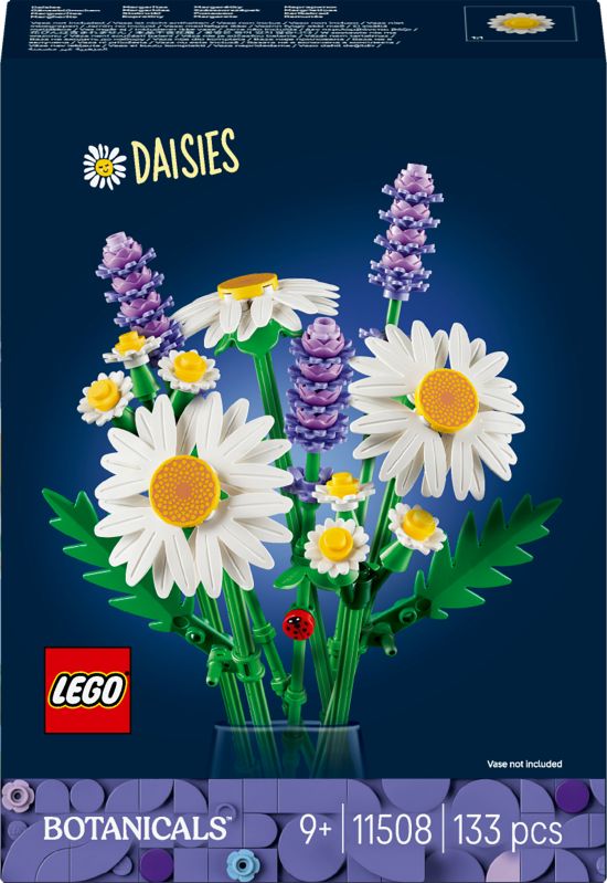 LEGO BOTANICALS Daisies – 11508  (Box: 14×19 cm)…x4